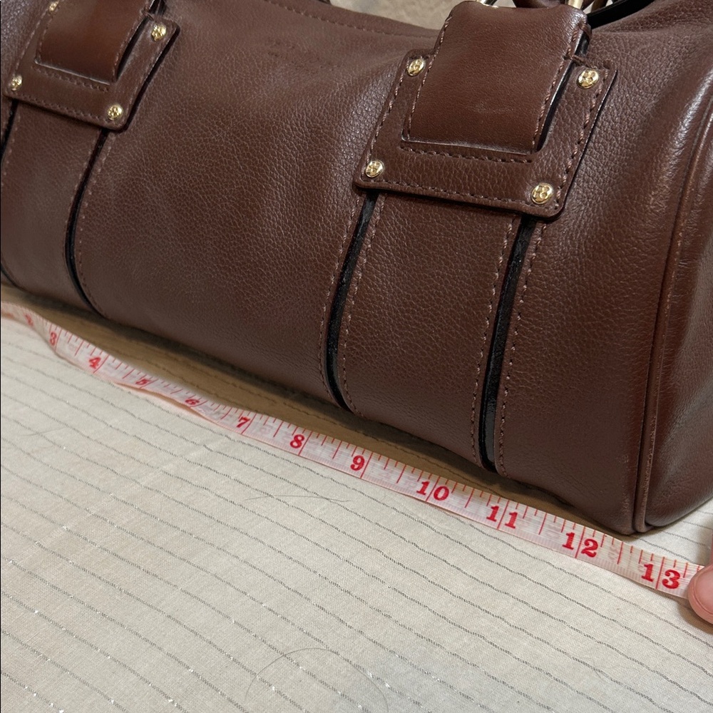 Kate Spade Brown Leather Satchel - Picture 9 of 13